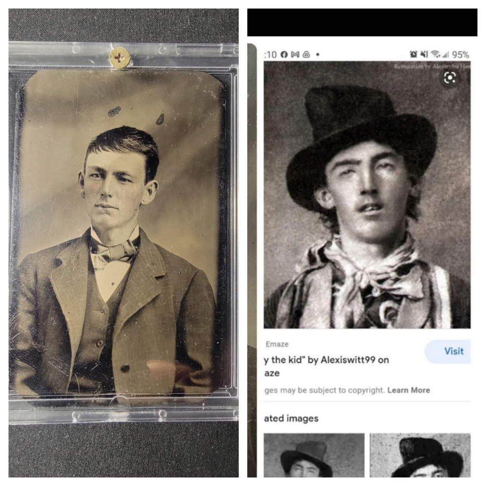 1880's Billy the Kid tintype original